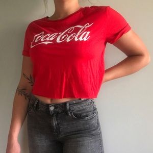 Coca Cola Crop Top